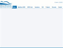 Tablet Screenshot of mediwedge.com
